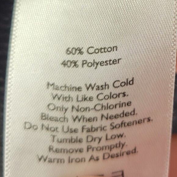 Eddie Bauer Wrap Sweater Size L Gray Cardigan One Button Knit Outdoor Casual - Picture 8 of 11